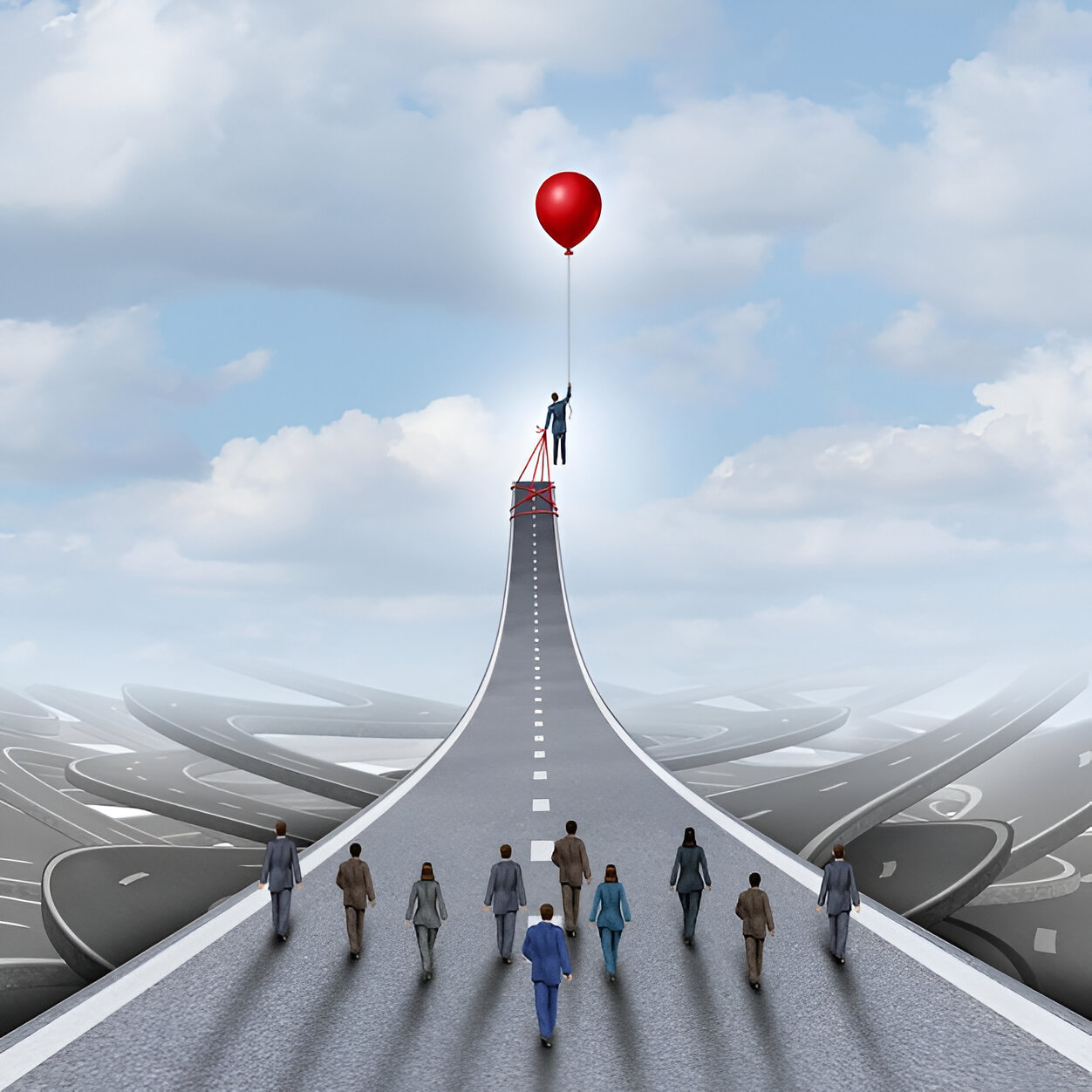 Career ladder or road to success